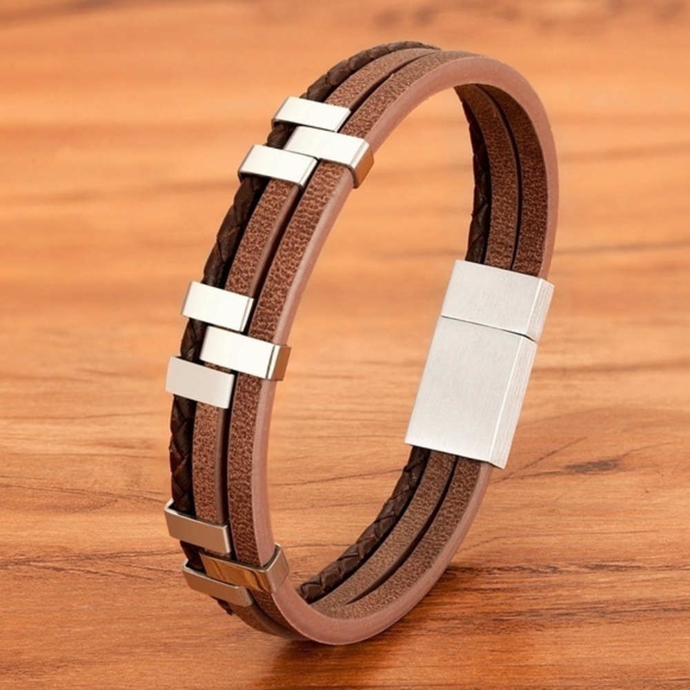 Three- Layer Stitching Bracelet​
